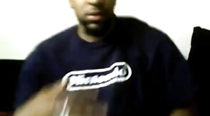 Black Guy Strokes & Cums on Cam