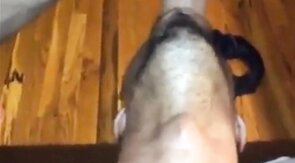 Amateur Latin Guy Takes a Big Cock Deep Throat