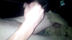 He likes to watch his buddy play with his big cock.