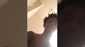 Big Black Cock Pulsating Hard