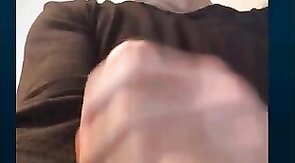 Big-Cock Daddy Shows Off on Cam