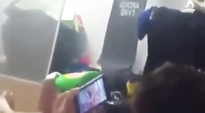 Asian Twink Cums While Watching Porn