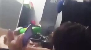 Asian Twink Cums While Watching Porn