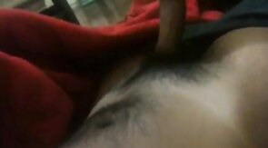 Twink gets a handjob from his Asian friend.