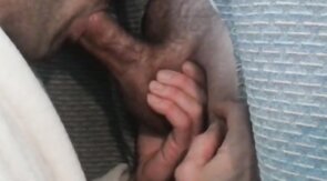 Amateur Glory Hole Blowjob with Big Cock