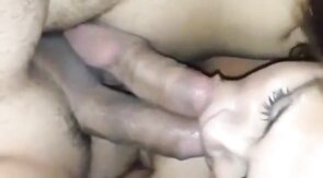 Double Blowjob Amateur Homemade Action
