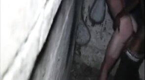 Black Guy Breeds Me Bareback in the Old Factory