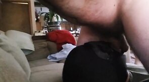 Face Fucked by a Big Bear Cock