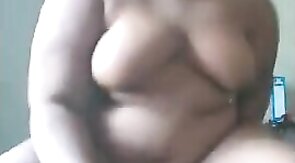 Fat Amateur Twink's Dildo Ass Play