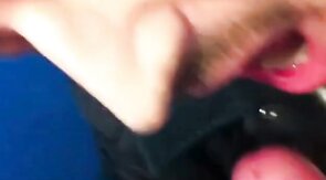 Public WC Blowjob by Amateur Cum Sucker
