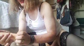 Sissy Clit Play & Anal Fun with Toy