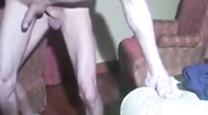 Deep Bareback Fuck with Two Older Men