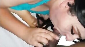 Young Crossdresser's First Black Cock Experience