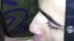 Sucking Big Cock Under the Bridge