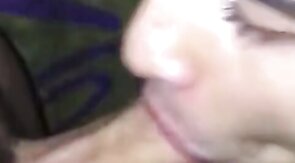 Sucking Big Cock Under the Bridge