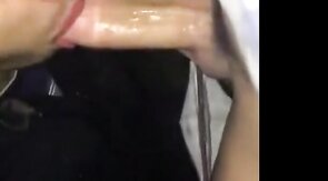 Sucking Big Cock Under the Bridge