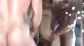 Big-Cock Latin Muscle Hunks Bareback