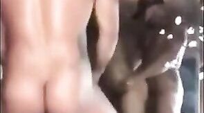 Big-Cock Latin Muscle Hunks Bareback