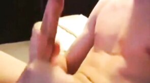 Skinny Twink Strokes His Big Cock Solo