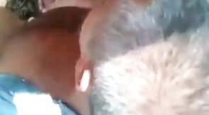 Mature Gay Bear Blowjob in the Woods