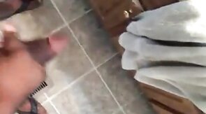 Big Black Cock for Amateur Crossdresser Twink