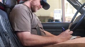 Hands-Free Public Cum: Daddy's Bank Adventure