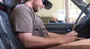 Hands-Free Public Cum: Daddy's Bank Adventure