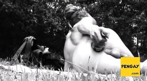 Outdoor Anal Adventure with a Twink Slut