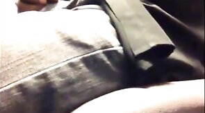 Black Cubicle Masturbation: Caught Jerking Off by Coworker
