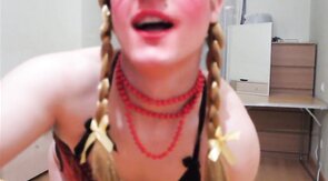 Smoking in Slutty Clothes: Amateur Crossdresser Blows You Away