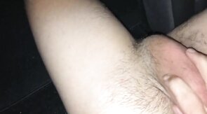 Stroking My Big Cock in the Car - Twink Webcam Solo