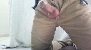 Big Cock Masturbation Leads to Handsfree Cum