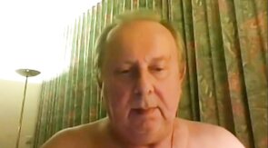 Grandpa Strokes on Webcam