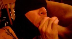 Amateur Bukkake with Big Cock