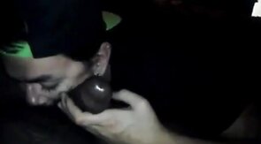 Big Black Cock Blowjob by Amateur Stud