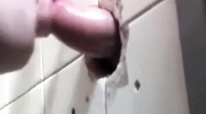 Bareback Anal at Glory Hole: Young Hunk Takes on Older Man in Berlin