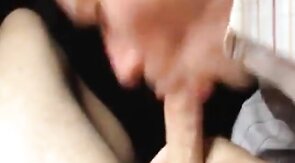 Car Blowjob for Str8 Amateur Stud