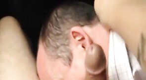 Car Blowjob for Str8 Amateur Stud