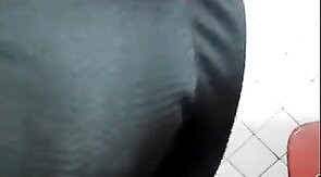 Big-Headed Black Cock in Shorts