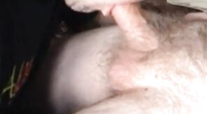 Older man gives an amazing blowjob to a big cock