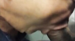 Daddy's Big Cock Blowjob - Amateur Old Young Gay Sex Video