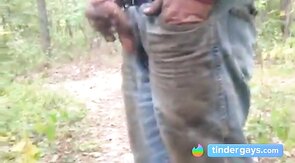 Big-Cock Daddy's Outdoor Adventure