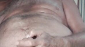 Grandpa Strokes on Cam