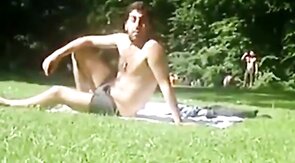 Big-Cock Daddy Wants to Play Outdoors with a Spy