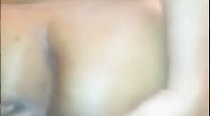 Fat Black Amateur Shows Dick, Ass & Tits