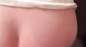 Daddy's Bareback Twink Bends Over