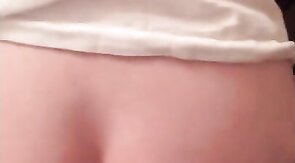 Daddy's Bareback Twink Bends Over