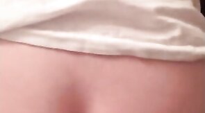 Daddy's Bareback Twink Bends Over