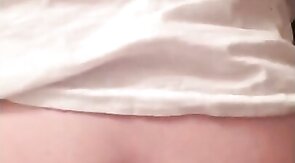 Daddy's Bareback Twink Bends Over