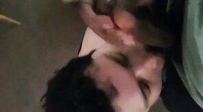 Big Cock Interracial Amateur Fucks Lil' Twink Bruno